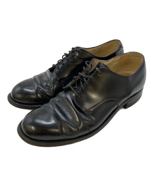 U'S NAVY（ユーエスネイビー）U'S NAVY (ユーエスネイビー) レザーサービスシューズ ブラック サイズ: SIZE7 1/2の古着・服飾アイテム
