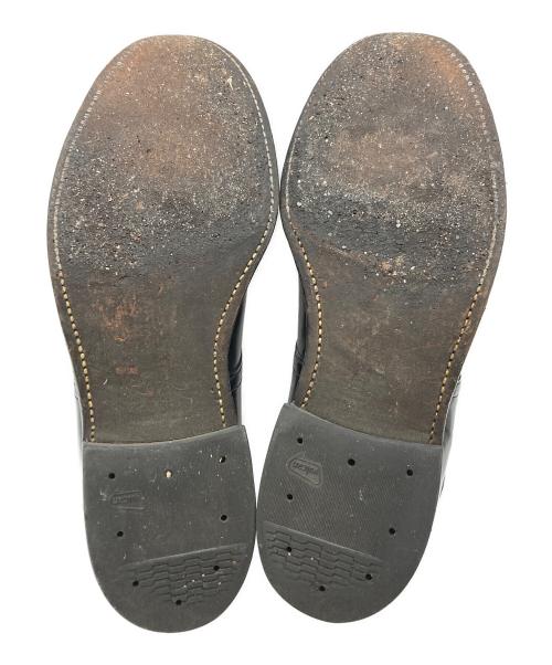 U'S NAVY（ユーエスネイビー）U'S NAVY (ユーエスネイビー) レザーサービスシューズ ブラック サイズ: SIZE7 1/2の古着・服飾アイテム
