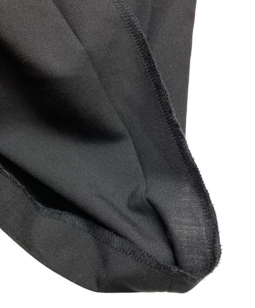 CONZ（コンズ）CONZ (コンズ) カーブレッグトラウザー ブラック サイズ:1の古着・服飾アイテム