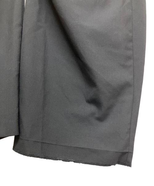 CONZ（コンズ）CONZ (コンズ) カーブレッグトラウザー ブラック サイズ:1の古着・服飾アイテム