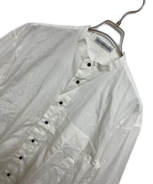 ISSEY MIYAKE MEN（イッセイミヤケメン）ISSEY MIYAKE MEN (イッセイミヤケメン) スタンドカラーシャツ ホワイト サイズ:SIZE Sの古着・服飾アイテム