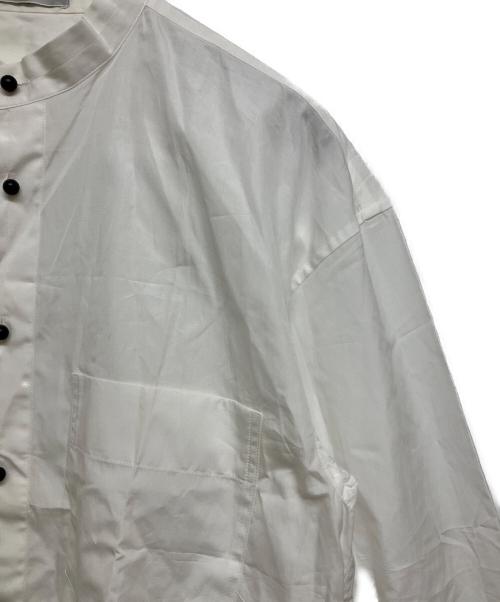 ISSEY MIYAKE MEN（イッセイミヤケメン）ISSEY MIYAKE MEN (イッセイミヤケメン) スタンドカラーシャツ ホワイト サイズ:SIZE Sの古着・服飾アイテム