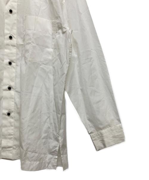 ISSEY MIYAKE MEN（イッセイミヤケメン）ISSEY MIYAKE MEN (イッセイミヤケメン) スタンドカラーシャツ ホワイト サイズ:SIZE Sの古着・服飾アイテム