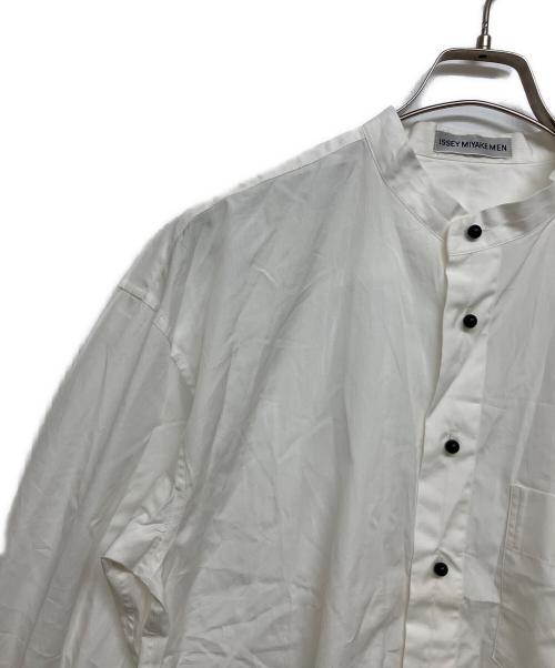 ISSEY MIYAKE MEN（イッセイミヤケメン）ISSEY MIYAKE MEN (イッセイミヤケメン) スタンドカラーシャツ ホワイト サイズ:SIZE Sの古着・服飾アイテム