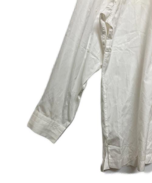ISSEY MIYAKE MEN（イッセイミヤケメン）ISSEY MIYAKE MEN (イッセイミヤケメン) スタンドカラーシャツ ホワイト サイズ:SIZE Sの古着・服飾アイテム