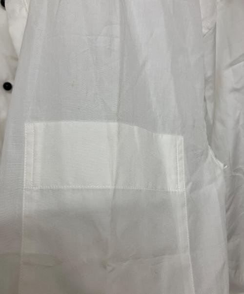 ISSEY MIYAKE MEN（イッセイミヤケメン）ISSEY MIYAKE MEN (イッセイミヤケメン) スタンドカラーシャツ ホワイト サイズ:SIZE Sの古着・服飾アイテム