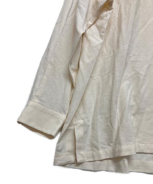 ISSEY MIYAKE MEN（イッセイミヤケメン）ISSEY MIYAKE MEN (イッセイミヤケメン) スタンドカラーネップシャツ ベージュ サイズ:SIZE Sの古着・服飾アイテム