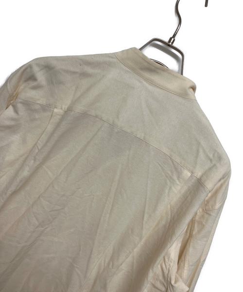 ISSEY MIYAKE MEN（イッセイミヤケメン）ISSEY MIYAKE MEN (イッセイミヤケメン) スタンドカラーネップシャツ ベージュ サイズ:SIZE Sの古着・服飾アイテム