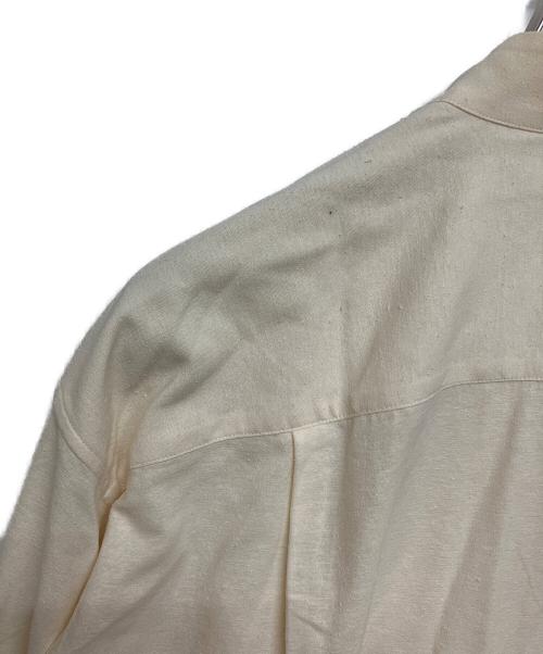 ISSEY MIYAKE MEN（イッセイミヤケメン）ISSEY MIYAKE MEN (イッセイミヤケメン) スタンドカラーネップシャツ ベージュ サイズ:SIZE Sの古着・服飾アイテム