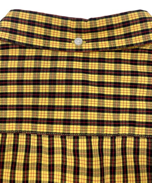 SUPREME（シュプリーム）SUPREME (シュプリーム) ギンガムチェックシャツ イエロー サイズ:SIZE Lの古着・服飾アイテム