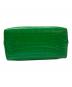 中古・古着 Kate Spade (ケイトスペード) Knott Croc Embossed Mini Crossbody Leafy Green(ノット クロコ エンボスド ミニ クロスボディ リーフィーグリーン） グリーン：12000円