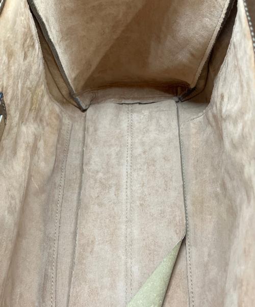 IACUCCI（イアクッチ）IACUCCI (イアクッチ) 2WAYレザーバッグ ブラウンの古着・服飾アイテム