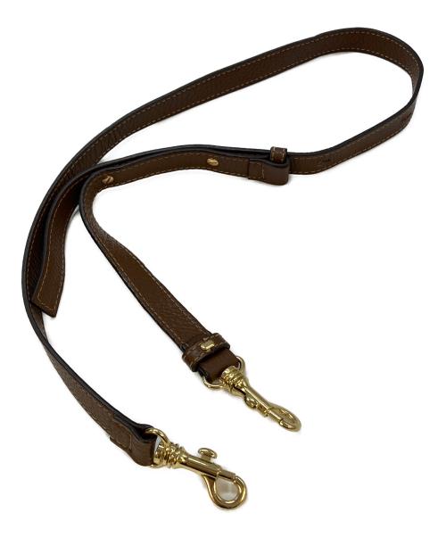 IACUCCI（イアクッチ）IACUCCI (イアクッチ) 2WAYレザーバッグ ブラウンの古着・服飾アイテム
