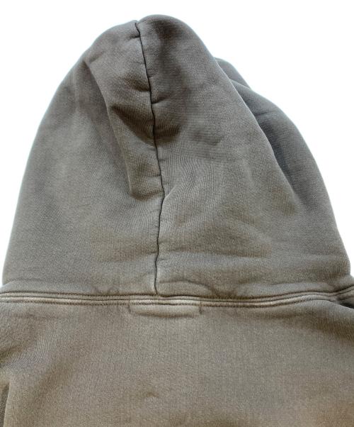madhappy（マッドハッピー）madhappy (マッドハッピー) ロゴ刺繍裏起毛パーカー　UK0100101-DKC-L ブラウン サイズ:実寸参照の古着・服飾アイテム