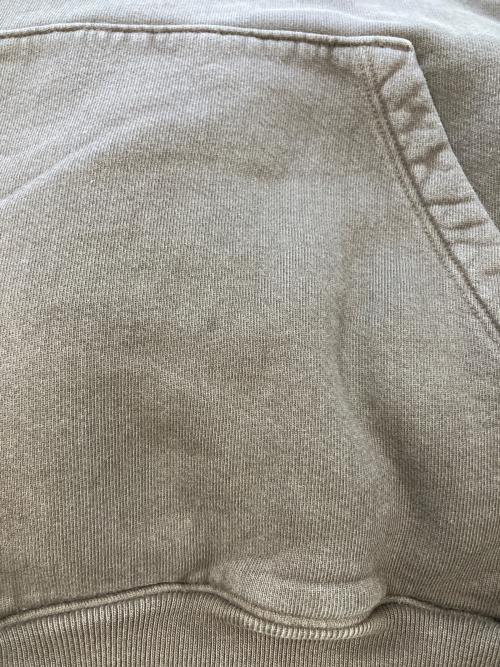 madhappy（マッドハッピー）madhappy (マッドハッピー) ロゴ刺繍裏起毛パーカー　UK0100101-DKC-L ブラウン サイズ:実寸参照の古着・服飾アイテム