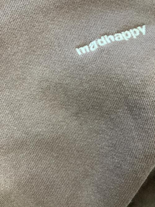madhappy（マッドハッピー）madhappy (マッドハッピー) ロゴ刺繍裏起毛パーカー　UK0100101-DKC-L ブラウン サイズ:実寸参照の古着・服飾アイテム