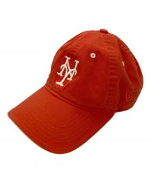 New Era×GENUINE MERCHANDISE×Aime Leon Dore（ニューエラ×ジェニュイン マーチャンダイズ×エメ レオン ドレ）の古着「キャップ」｜オレンジ