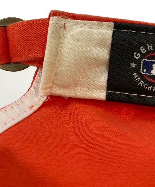 New Era（ニューエラ）New Era (ニューエラ) GENUINE MERCHANDISE (ジェニュイン マーチャンダイズ) Aime Leon Dore (エメ レオン ドレ) キャップ オレンジの古着・服飾アイテム