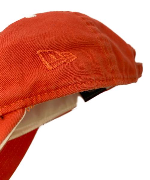 New Era（ニューエラ）New Era (ニューエラ) GENUINE MERCHANDISE (ジェニュイン マーチャンダイズ) Aime Leon Dore (エメ レオン ドレ) キャップ オレンジの古着・服飾アイテム