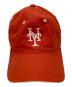 New Era (ニューエラ) GENUINE MERCHANDISE (ジェニュイン マーチャンダイズ) Aime Leon Dore (エメ レオン ドレ) キャップ オレンジ：7000円