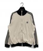 adidasアディダス）の古着「ワッフル クラシック トラックトップ　JW0109」｜ベージュ