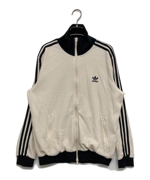 adidas（アディダス）adidas (アディダス) ワッフル クラシック トラックトップ　JW0109 ベージュ サイズ:SIZE 2XLの古着・服飾アイテム