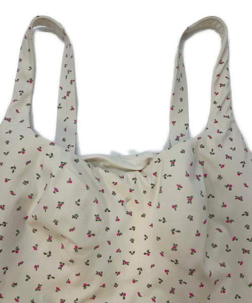NIKE SKIMS（ナイキ スキムズ）NIKE SKIMS (ナイキ スキムズ) Matte プリント スクエアネック タンクトップ ホワイト サイズ:SIZE XL 未使用品の古着・服飾アイテム