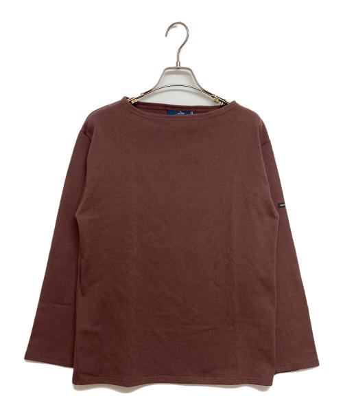 SAINT JAMES（セントジェームス）SAINT JAMES (セントジェームス) バスクシャツ ブラウン サイズ:SIZE SM 未使用品の古着・服飾アイテム