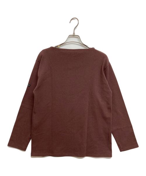 SAINT JAMES（セントジェームス）SAINT JAMES (セントジェームス) バスクシャツ ブラウン サイズ:SIZE SM 未使用品の古着・服飾アイテム