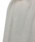 中古・古着 Graphpaper Piece Dyed High Gauge Knit Oversized Crew Neck(ピース ダイド ハイ ゲージ ニット オーバーサイズド クルー ネック） ホワイト×ブラック サイズ:SIZE2：16000円