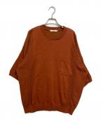 yashikiヤシキ）の古着「Hanagasumi Knit」｜ブラウン
