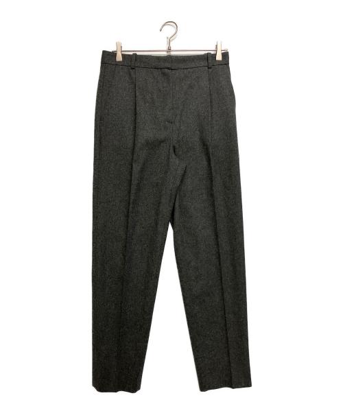 CELINE（セリーヌ）CELINE (セリーヌ) ウール テーパード スラックス グレー サイズ:SIZE 36の古着・服飾アイテム