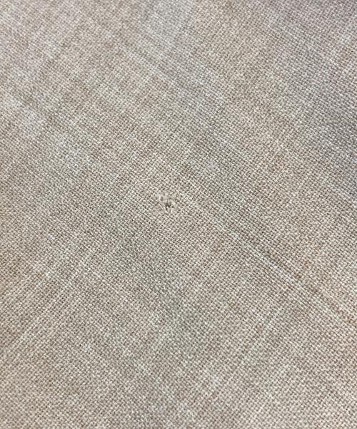 DRAWER（ドゥロワー）DRAWER (ドゥロワー) サマーウールタックワイドパンツ ベージュ サイズ:SIZE36の古着・服飾アイテム