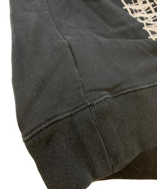 OFFWHITE（オフホワイト）OFFWHITE (オフホワイト) Diag Swaetshirt クルーネックスウェットトレーナー　omba025e19e30004 ブラック サイズ:SIZE XLの古着・服飾アイテム