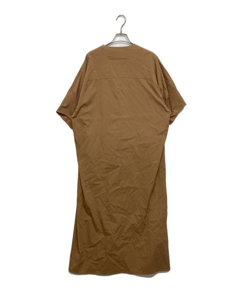ticca（ティッカ）ticca (ティッカ) 半袖ワンピース ブラウン サイズ:SIZE Freeの古着・服飾アイテム