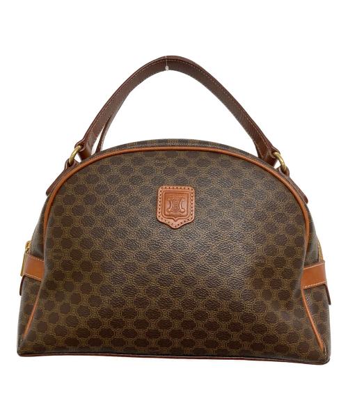 CELINE（セリーヌ）CELINE (セリーヌ) ハーフムーンハンドバッグ ブラウンの古着・服飾アイテム