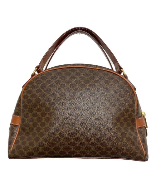 CELINE（セリーヌ）CELINE (セリーヌ) ハーフムーンハンドバッグ ブラウンの古着・服飾アイテム