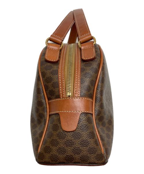 CELINE（セリーヌ）CELINE (セリーヌ) ハーフムーンハンドバッグ ブラウンの古着・服飾アイテム