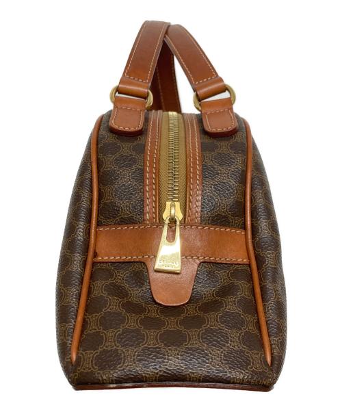 CELINE（セリーヌ）CELINE (セリーヌ) ハーフムーンハンドバッグ ブラウンの古着・服飾アイテム