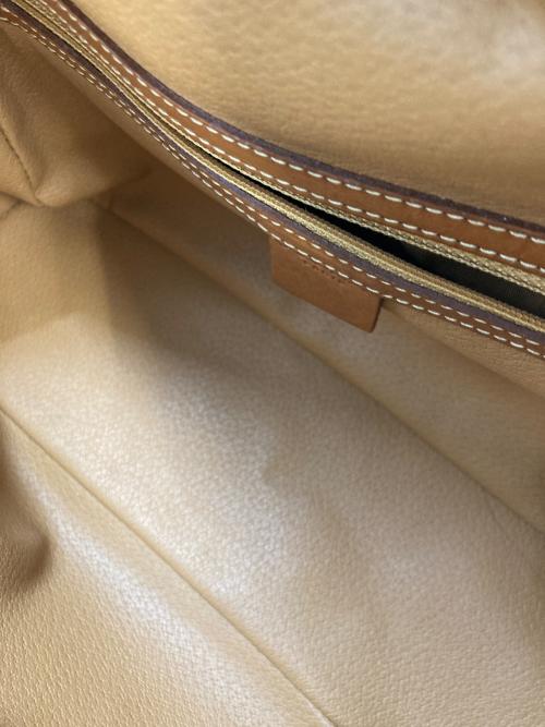CELINE（セリーヌ）CELINE (セリーヌ) ハーフムーンハンドバッグ ブラウンの古着・服飾アイテム