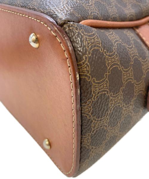 CELINE（セリーヌ）CELINE (セリーヌ) ハーフムーンハンドバッグ ブラウンの古着・服飾アイテム