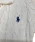 中古・古着 POLO RALPH LAUREN (ポロ・ラルフローレン) 半袖ケーブルニットポロ ホワイト サイズ:SIZE　XS：16000円