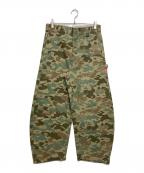 9090×Dickies9090×ディッキーズ）の古着「Buggy Chino Pants」｜カーキ