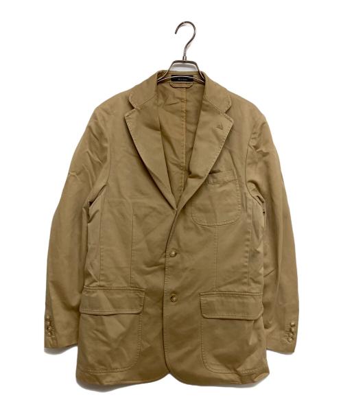 POLO RALPH LAUREN（ポロ・ラルフローレン）POLO RALPH LAUREN (ポロ・ラルフローレン) 3Bコットンテーラードジャケット ベージュ サイズ:SIZE Sの古着・服飾アイテム