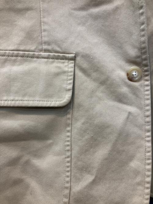 POLO RALPH LAUREN（ポロ・ラルフローレン）POLO RALPH LAUREN (ポロ・ラルフローレン) 3Bコットンテーラードジャケット ベージュ サイズ:SIZE Sの古着・服飾アイテム