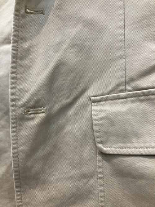 POLO RALPH LAUREN（ポロ・ラルフローレン）POLO RALPH LAUREN (ポロ・ラルフローレン) 3Bコットンテーラードジャケット ベージュ サイズ:SIZE Sの古着・服飾アイテム