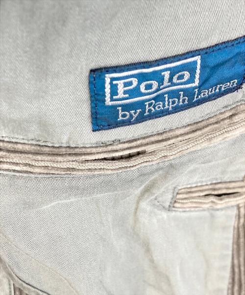POLO RALPH LAUREN（ポロ・ラルフローレン）POLO RALPH LAUREN (ポロ・ラルフローレン) 太軸コーデュロイテーラードジャケット グレー サイズ:SIZE38Rの古着・服飾アイテム