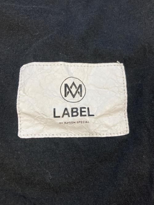 MA LABEL BY MAISON SPECIAL（エムエーレーベル バイ メゾンスペシャル）MA LABEL BY MAISON SPECIAL (エムエーレーベル バイ メゾンスペシャル) PUBLIC ENEMY PRIME-OVER L/S T-SHIRT ブラック サイズ:SIZE2の古着・服飾アイテム