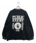 MA LABEL BY MAISON SPECIAL (エムエーレーベル バイ メゾンスペシャル) PUBLIC ENEMY PRIME-OVER L/S T-SHIRT ブラック サイズ:SIZE2：7000円