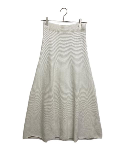 L'appartement（アパルトモン）L'appartement (アパルトモン) Knit Skirt ホワイト サイズ:SIZE36の古着・服飾アイテム